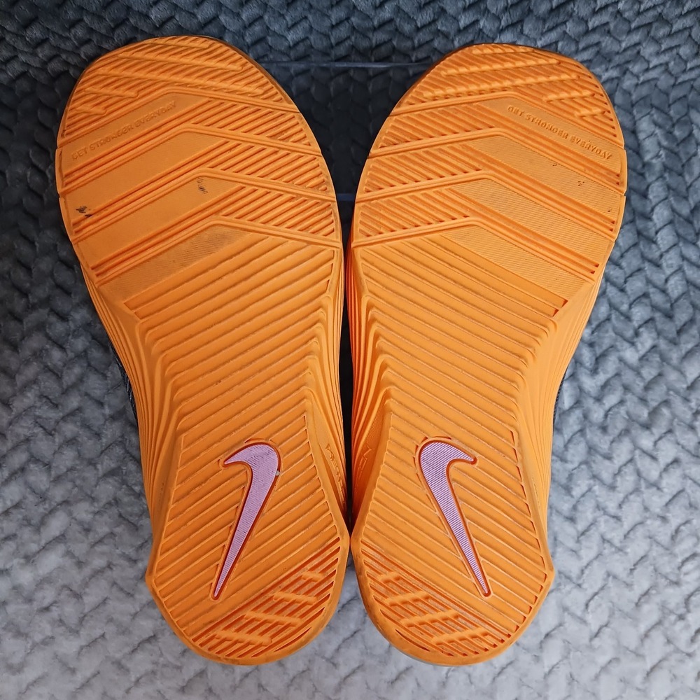 Nike Metcon 5 Black Laser Orange Women's Training Fitness Sneakers Shoes Sz 6.5 - Picture 13 of 14